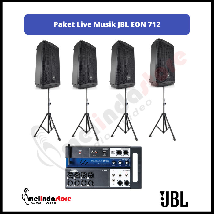 Paket live musik | auditorium | PA System | lapangan | speaker JBL EON Series - EON 712B